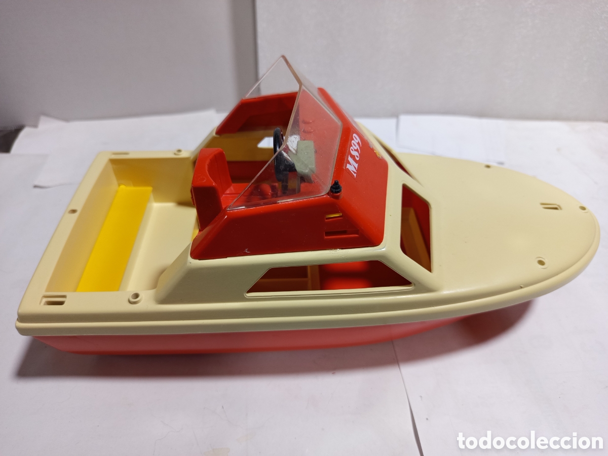 Juguetes antiguos: Barco de Playmobil de pl&aacute;stico - Foto 2