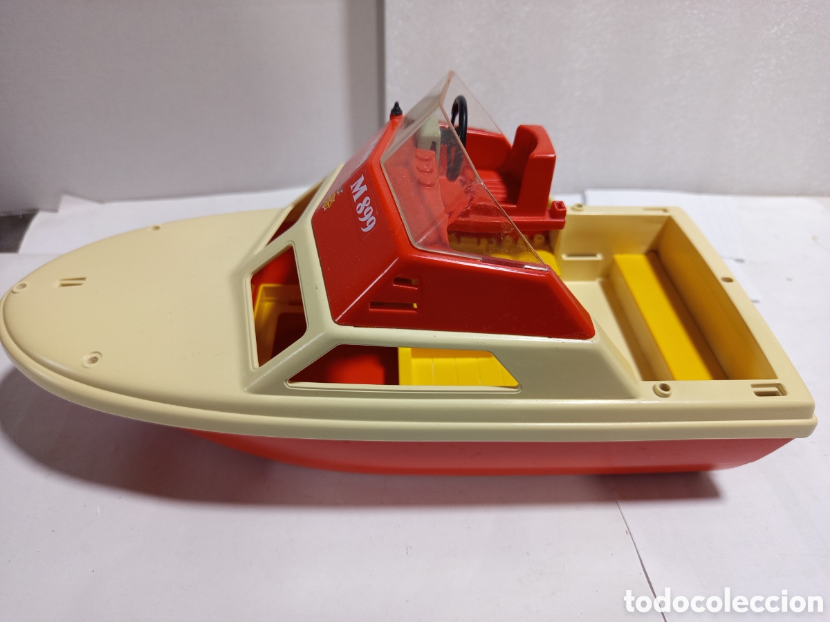 Juguetes antiguos: Barco de Playmobil de pl&aacute;stico - Foto 4