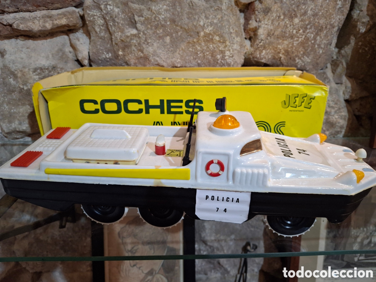 Juguetes antiguos: ANTIGUO COCHE ANFIBIO DE JEFE