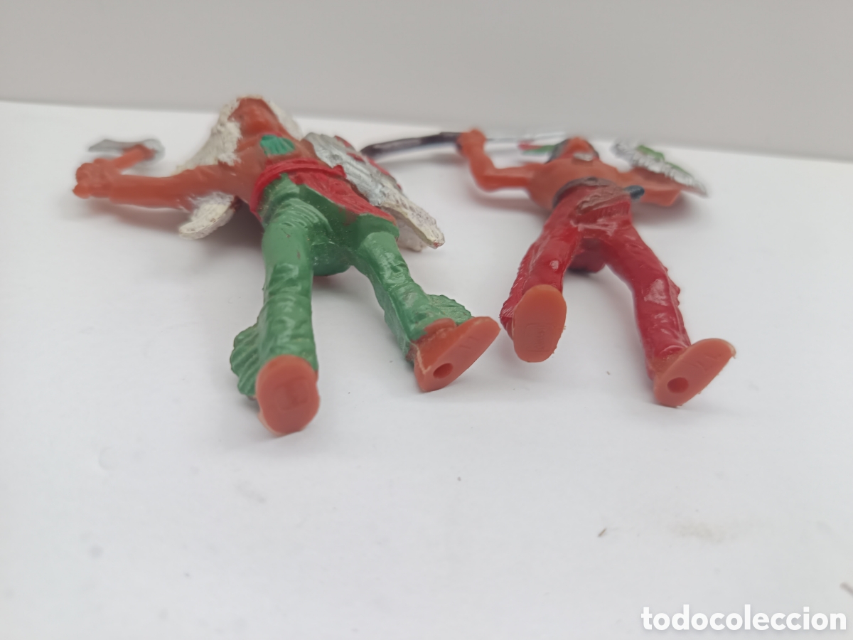 Juguetes antiguos: Figura indio de Comansi - Foto 3