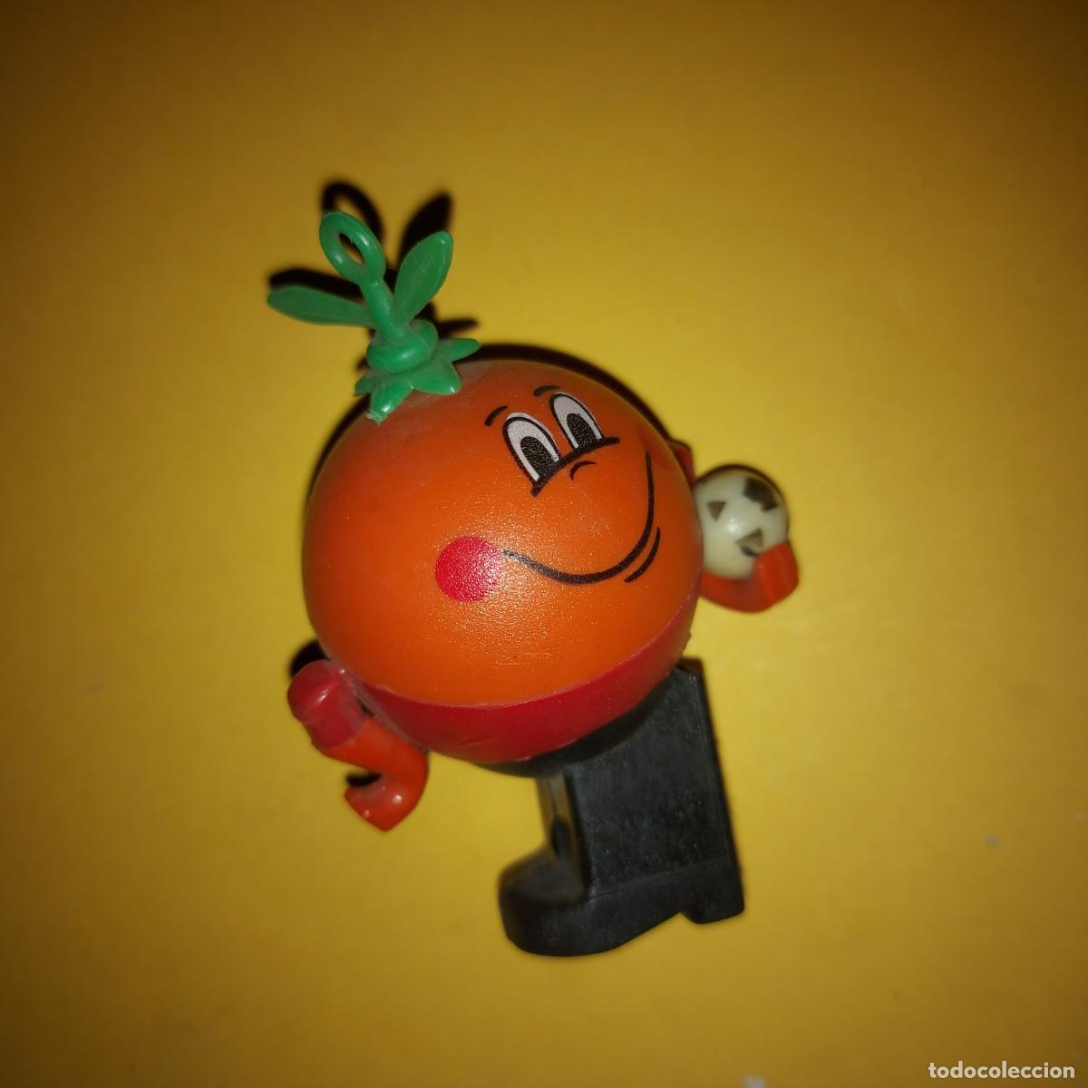 Juguetes antiguos: NARANJITO, mundial de futbol ESPA&Ntilde;A 82. silbato de FEBER