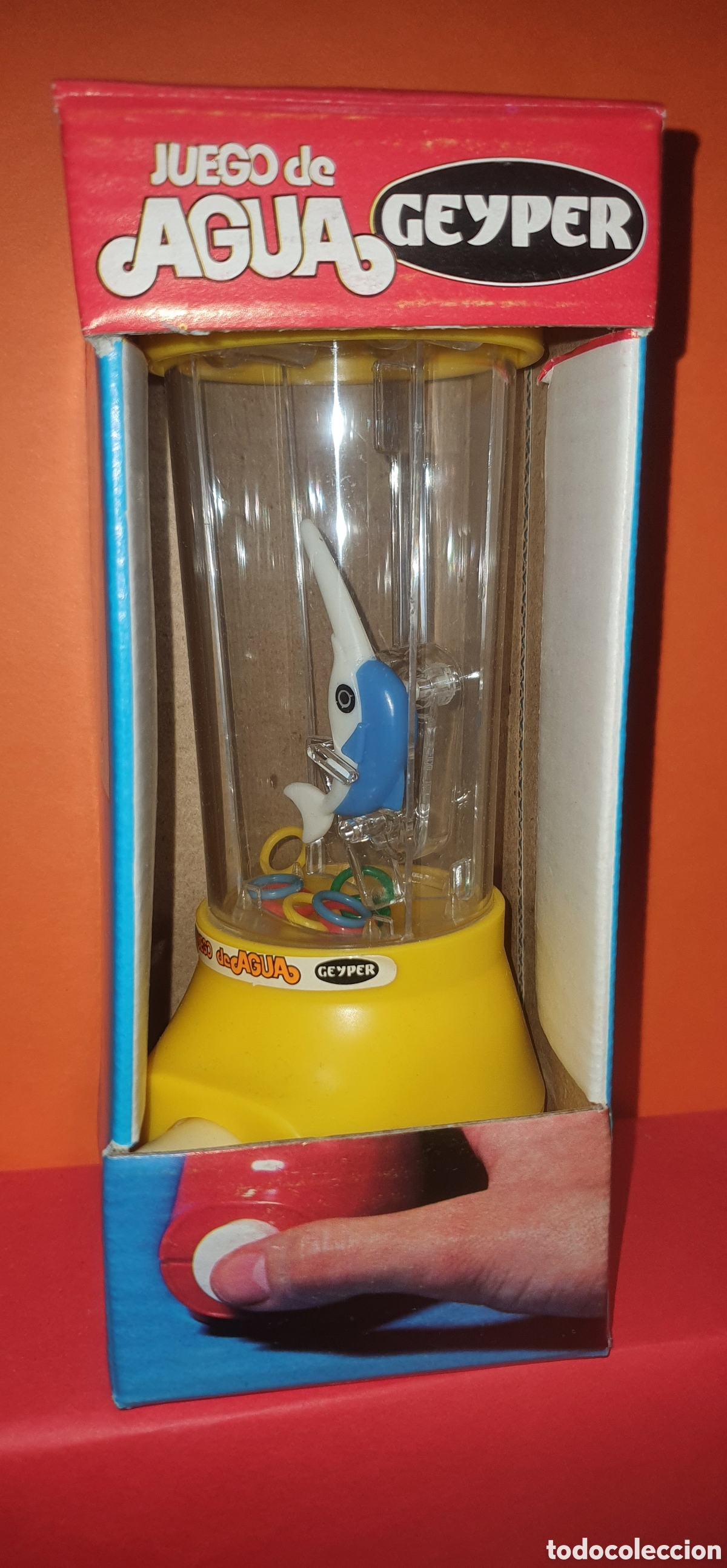 Juguetes antiguos: Juego de agua Geyper, ref 711, totalmente nuevo