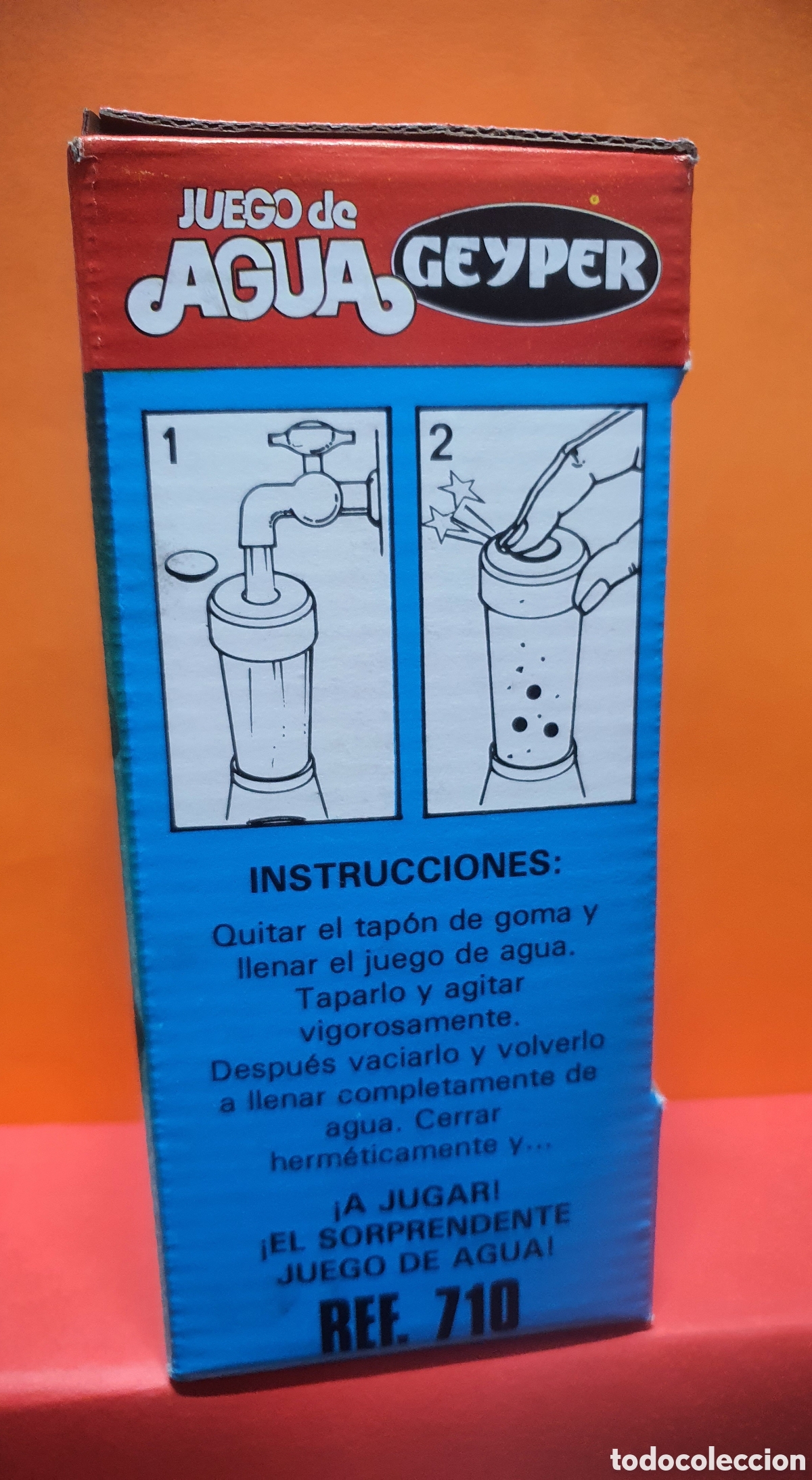 Juguetes antiguos: Juego de agua Geyper, ref 710,totalmente nuevo - Foto 2