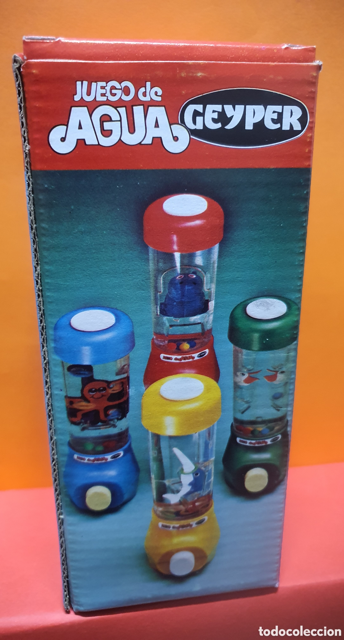 Juguetes antiguos: Juego de agua Geyper, ref 710,totalmente nuevo - Foto 3