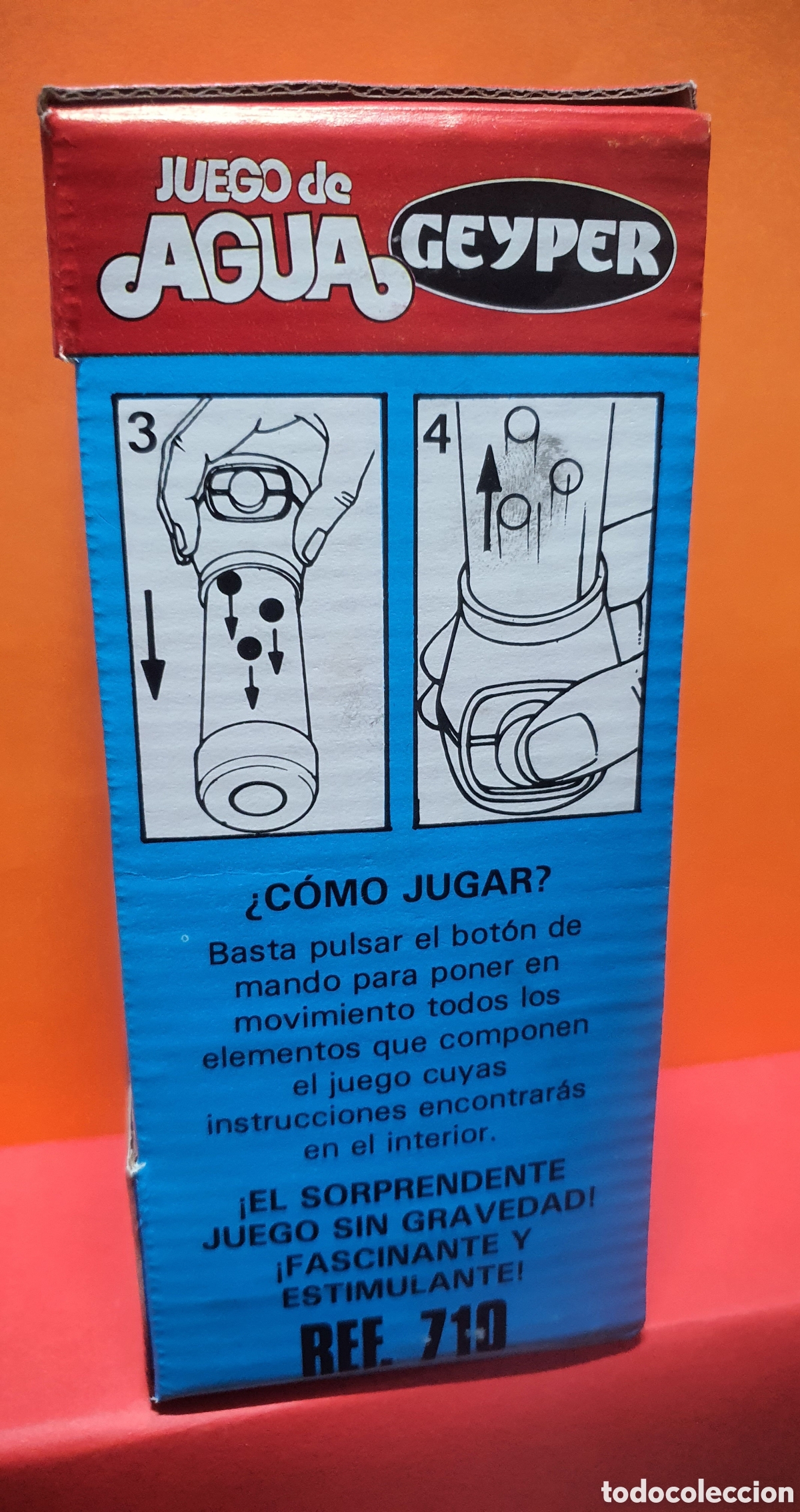 Juguetes antiguos: Juego de agua Geyper, ref 710,totalmente nuevo - Foto 4