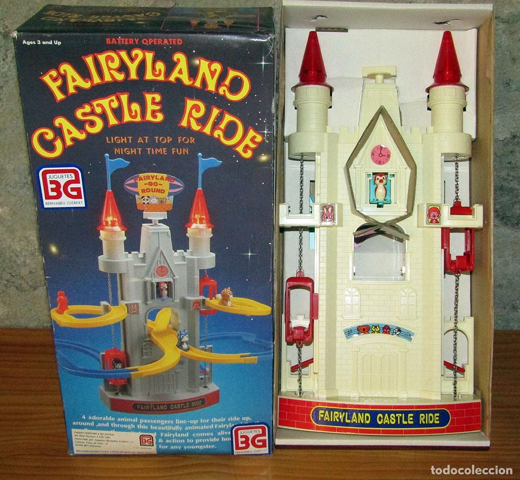 Juguetes antiguos: EL CASTILLO ENCANTADO DE BERNABEU GISBERT - NUEVO, EN SU CAJA Y FUNCIONANDO - FAIRYLAND CASTLE RIDE