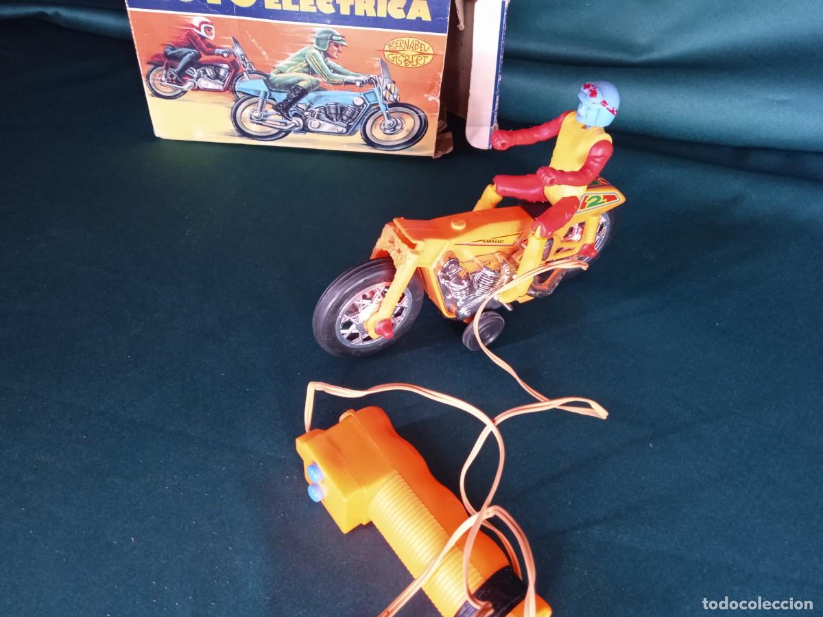 Juguetes antiguos: MOTO El&eacute;ctrica, de Bernabeu Gisbert (IBI). - Foto 8
