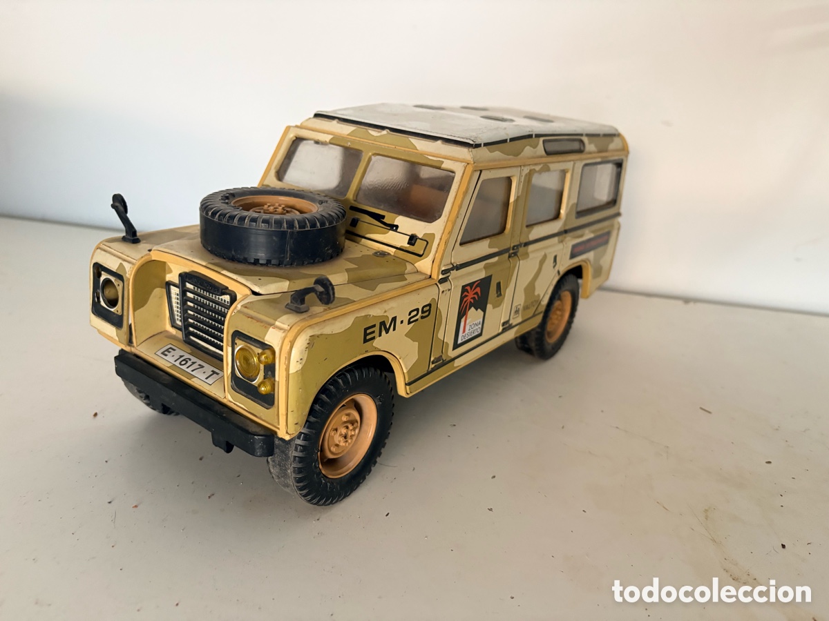 Juguetes antiguos: Land Rover de Valtoy, similar a Rico Paya Jyesa Sanchis Nacoral Pilen Guisval