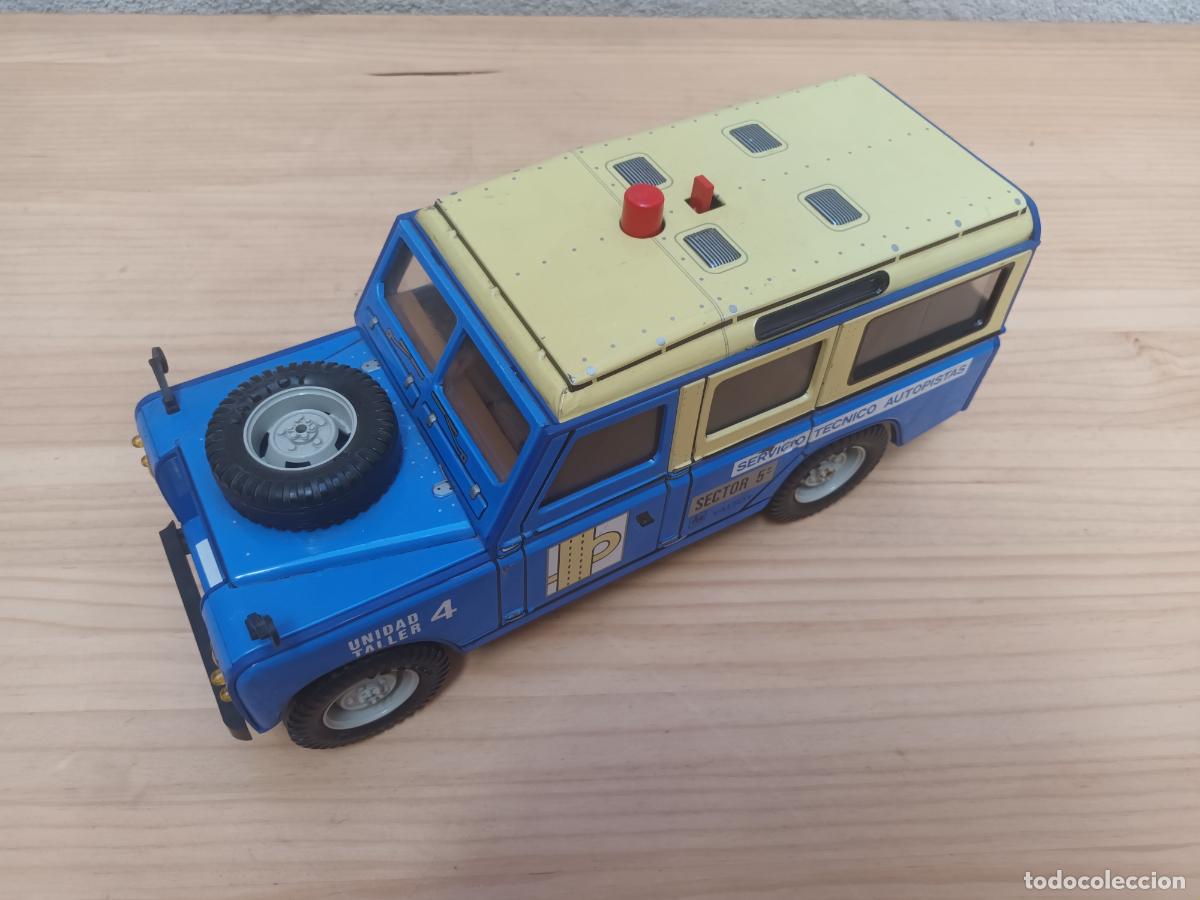Juguetes antiguos: JEEP JUGUETE LAND ROVER SERVICIO AUTOPISTA. VALTOY