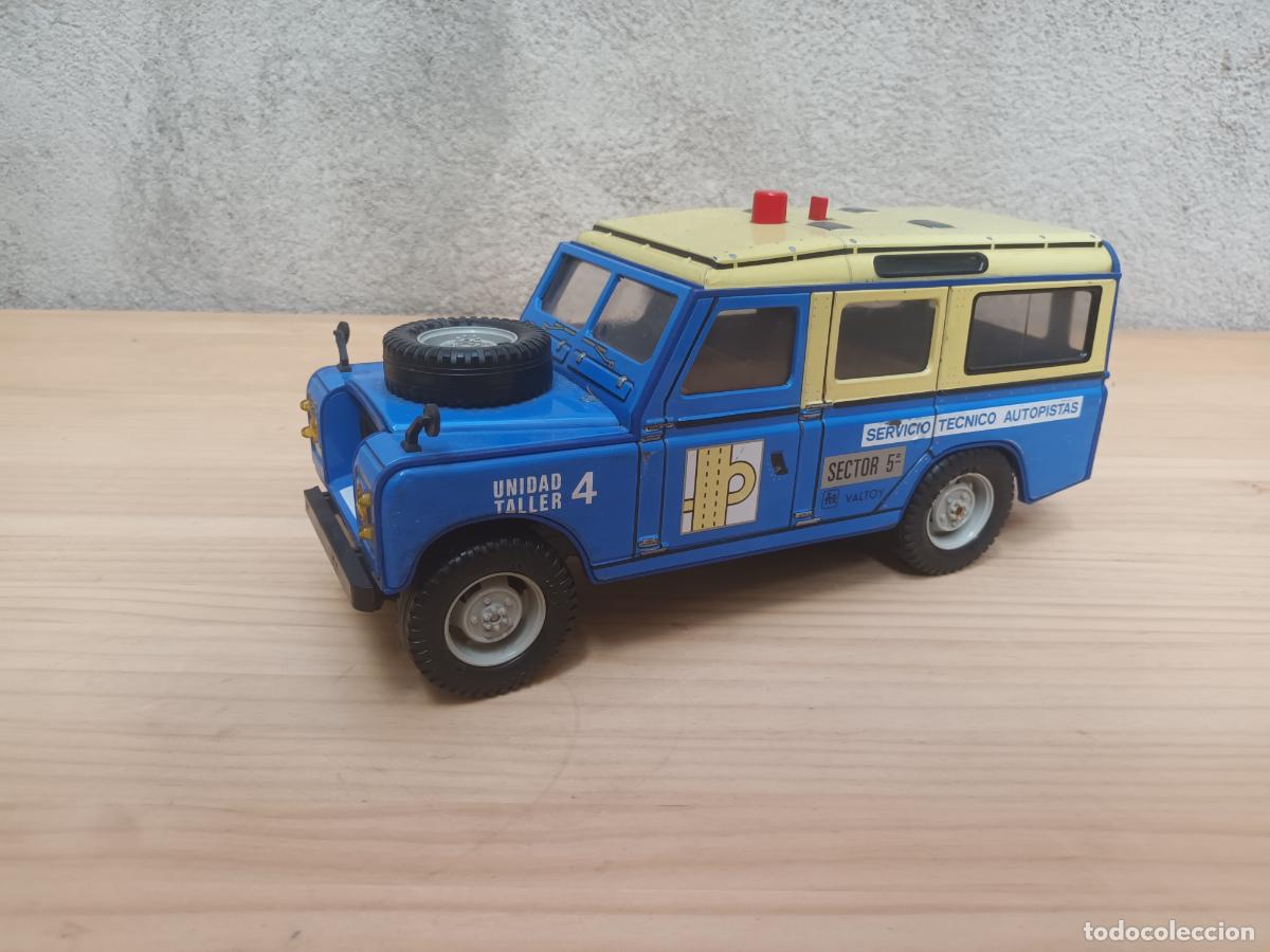 Juguetes antiguos: JEEP JUGUETE LAND ROVER SERVICIO AUTOPISTA. VALTOY