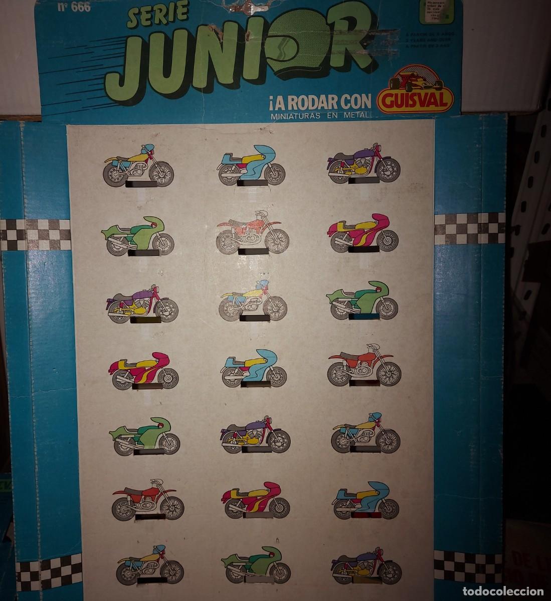 Juguetes antiguos: GUISVAL EXPOSITOR DE MOTOS