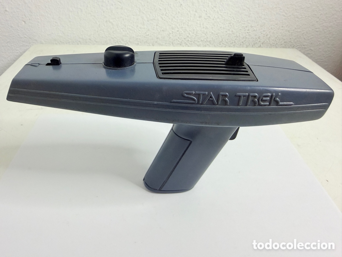 Juguetes antiguos: Star Trek Electronic Phaser Gun - Foto 2