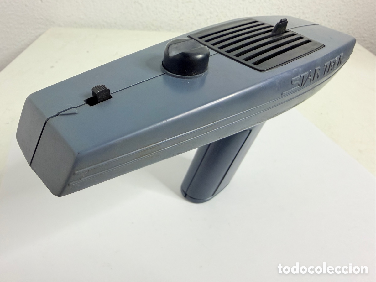Juguetes antiguos: Star Trek Electronic Phaser Gun - Foto 4