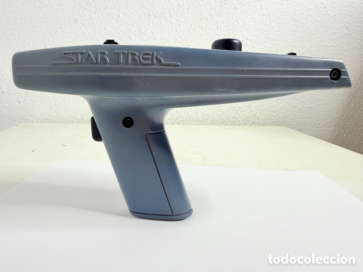 Juguetes antiguos: Star Trek Electronic Phaser Gun - Foto 7