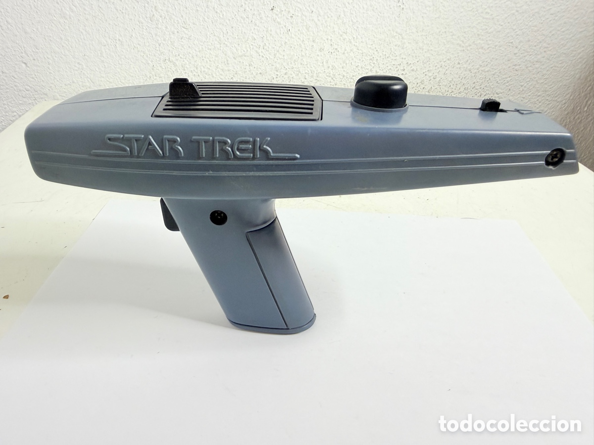 Juguetes antiguos: Star Trek Electronic Phaser Gun - Foto 8
