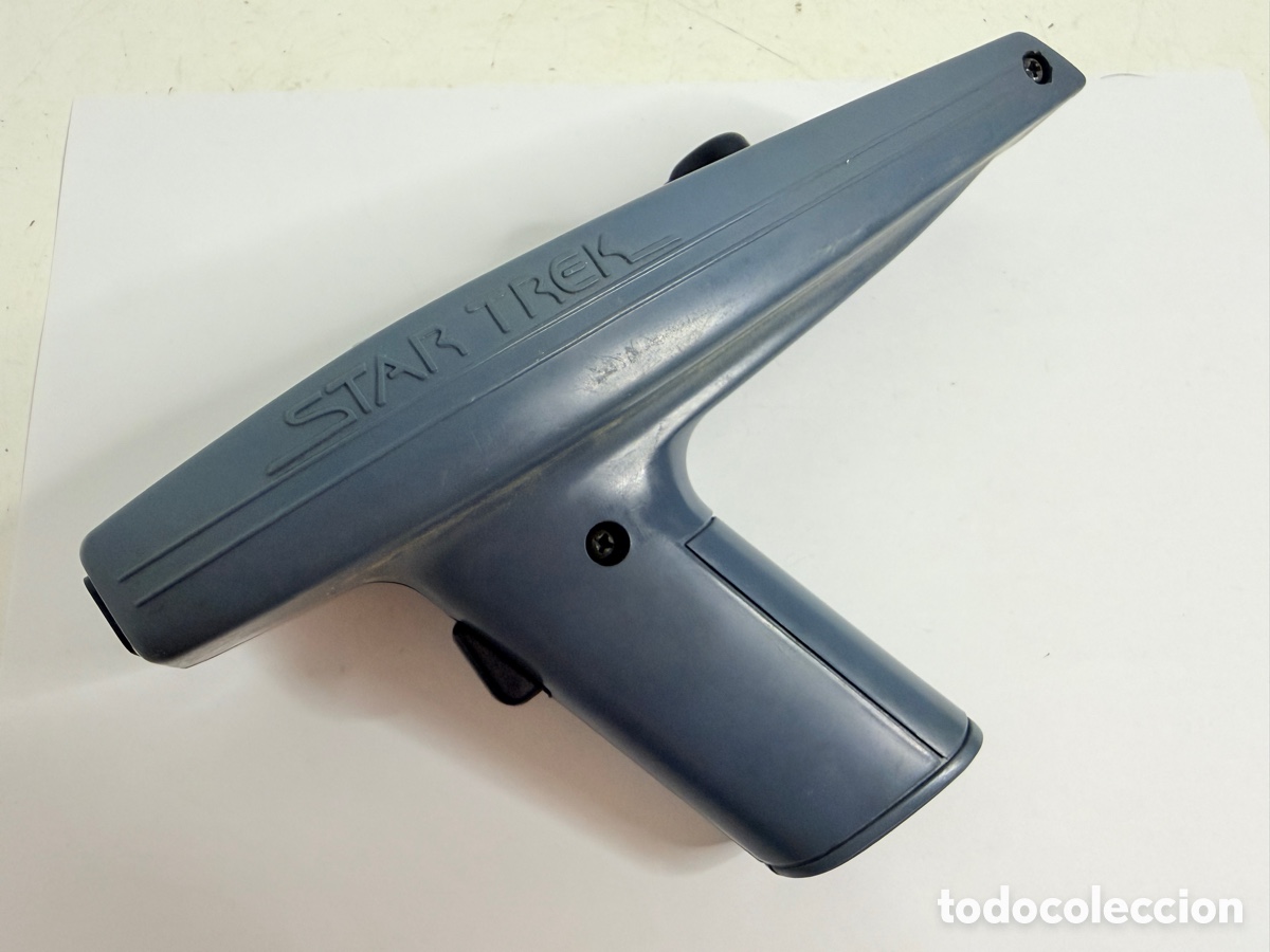 Juguetes antiguos: Star Trek Electronic Phaser Gun - Foto 11