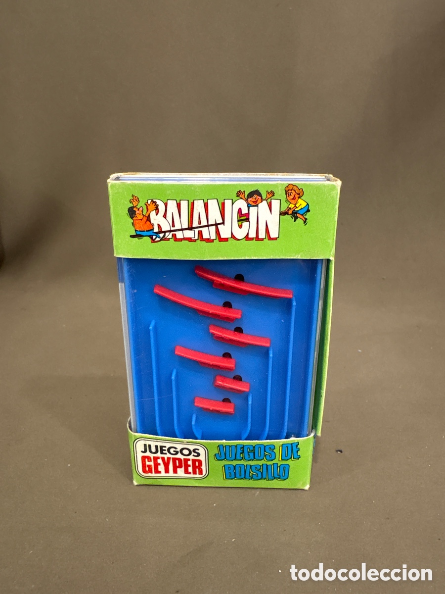 Juguetes antiguos: JUEGO DE BOLSILLO BALANC&Iacute;N - GEYPER*VER FOTOS*
