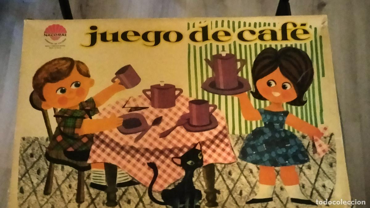 Juguetes antiguos: ANTIGUO JUEGO DE CAFE, NACORAL