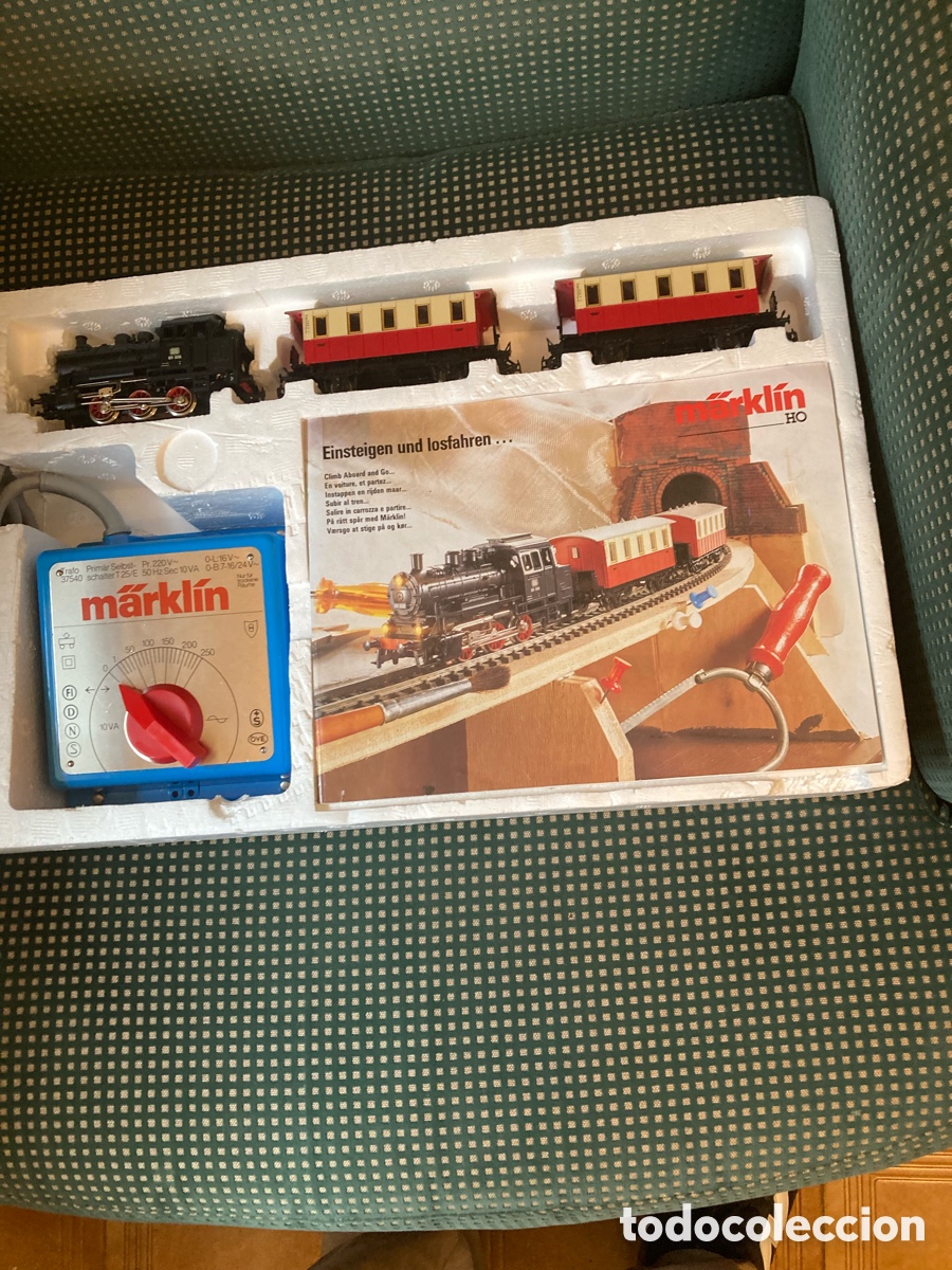 Juguetes antiguos: TREN MARCA MARKLIN HO - Foto 2