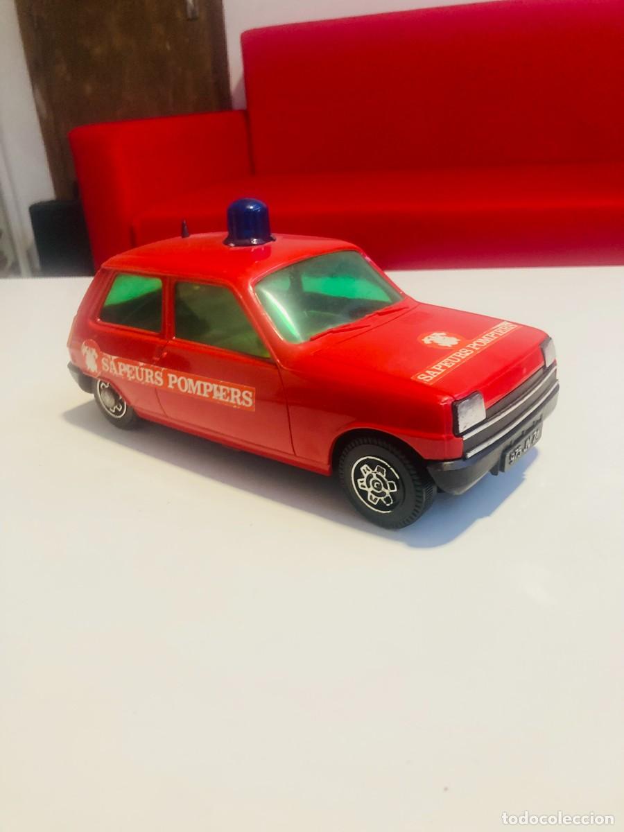 Juguetes antiguos: Antiguo Renault 5 Pompiers Mont-Blanc Escala 1/18 (A&ntilde;os 70) - Vintage