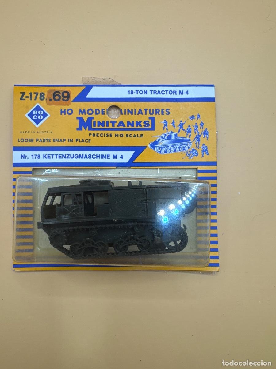 Juguetes antiguos: ROCO Minitanks Z-209.39 &ndash; US Armored Personnel Carrier M113, escala H0 1:87