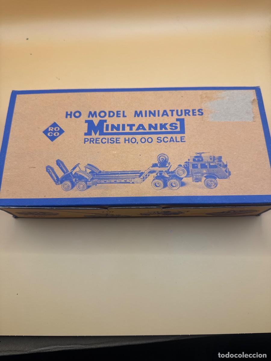 Juguetes antiguos: ROCO Minitanks Z-181 M60 &ndash; Caja original con 6 unidades antiguas H0 1:87 &ndash; A&ntilde;os 60