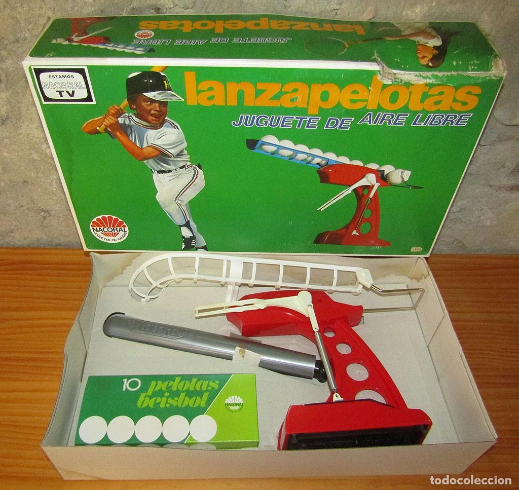 Juguetes antiguos: LANZAPELOTAS DE NACORAL - JUGUETE DE AIRE LIBRE - NUEVO Y EN SU CAJA ORIGINAL - A&Ntilde;OS 70