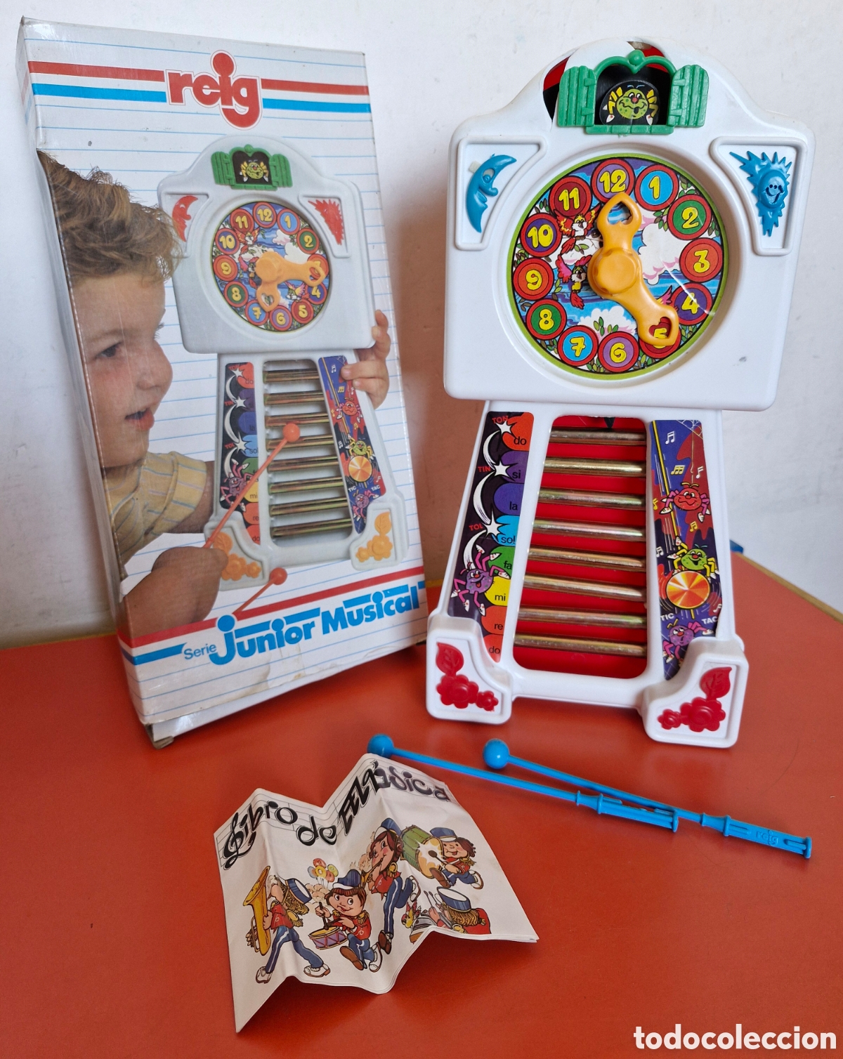 Juguetes antiguos: XIL&Oacute;FONO RELOJ.REIG 80'S.SIN USO,EN CAJA.CON FALLO.