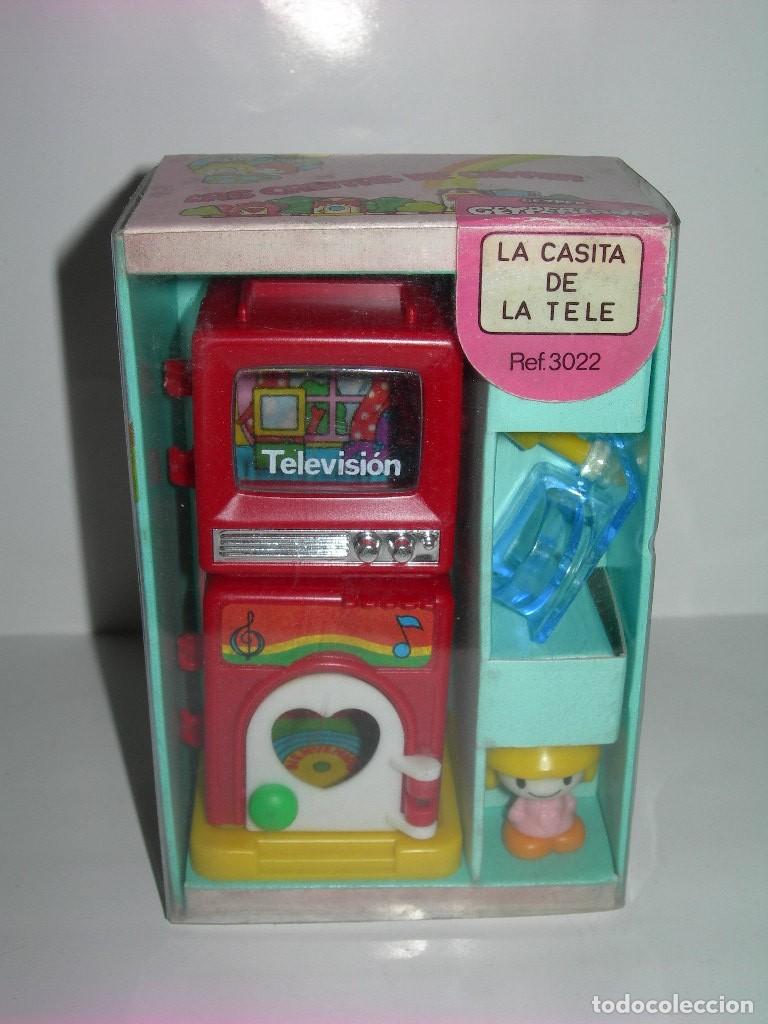 Juguetes antiguos: LA CASITA DE LA TELE DE LAS CASITAS DE GEYPER - GEYPERLAND - EN SU CAJA SIN USO - A&Ntilde;OS 70 / 80