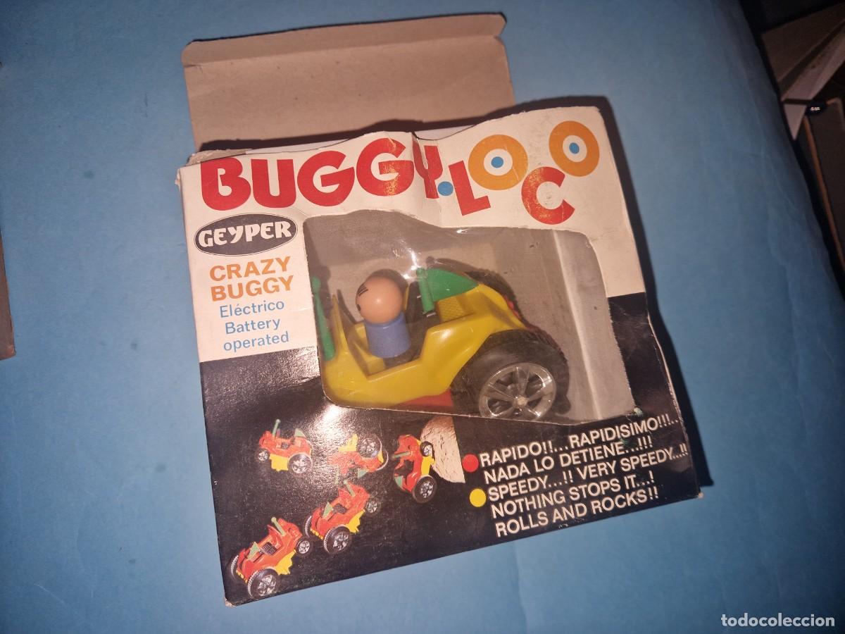 Juguetes antiguos: GEYPER COCHE BUGGY LOCO - Foto 5