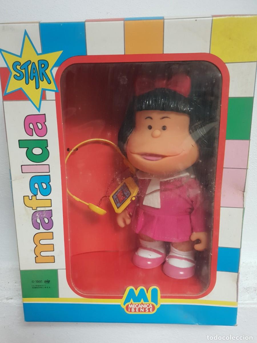 Giocattoli antichi: Mu&ntilde;eca mafalda star de mec&aacute;nica ibense de tienda sin probar