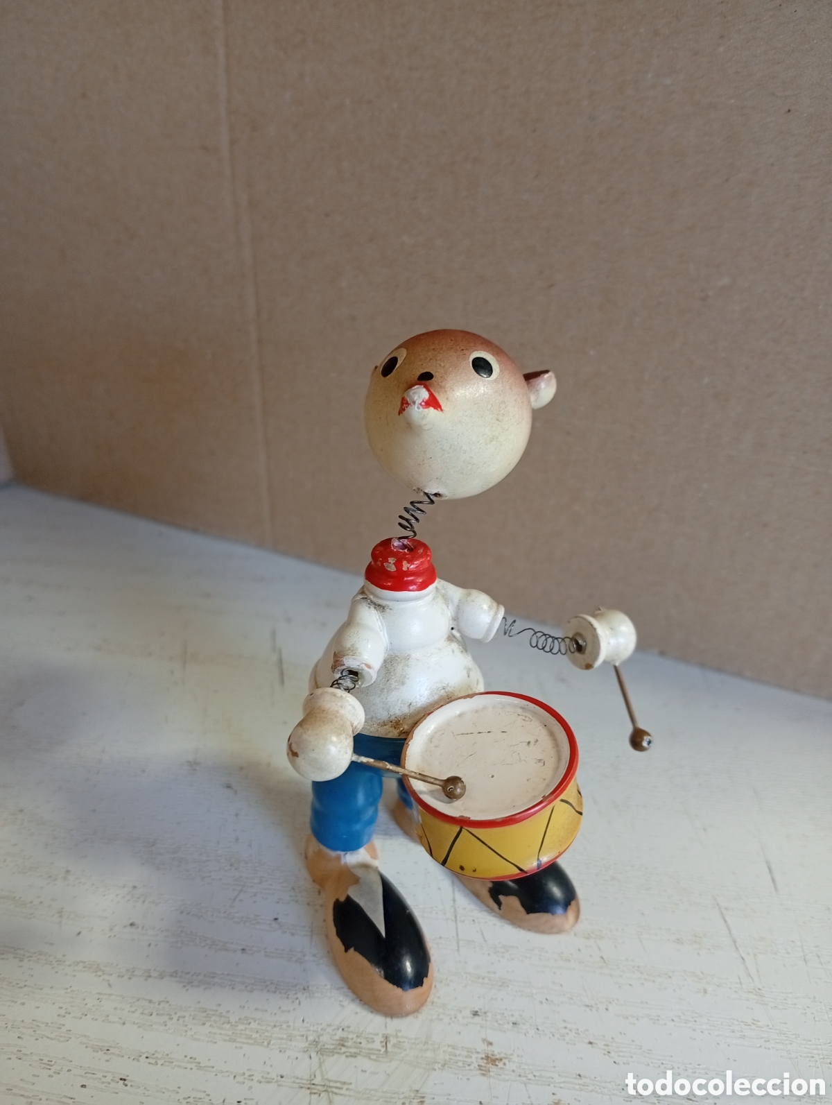 Old Toys: Mu&ntilde;eco de madera Goula