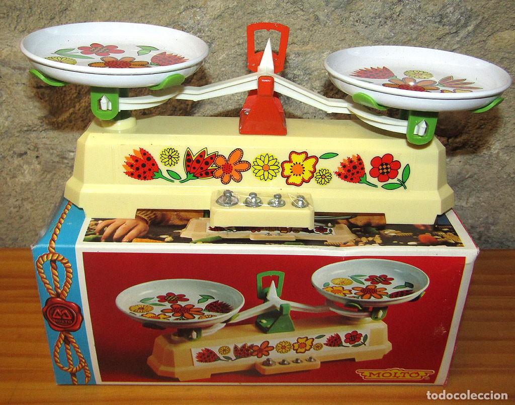 Old Toys: ANTIGUA BALANZA DE MOLTO - NUEVA Y EN SU CAJA ORIGINAL - A&Ntilde;OS 70