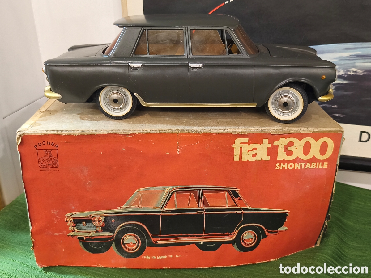 Juguetes antiguos: FIAT 1300 POCHER ESCALA 1:13,