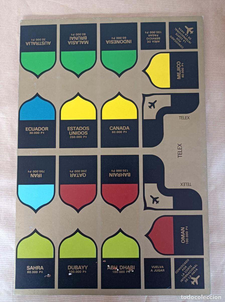 Juguetes antiguos: JUEGO DE MESA PETR&Oacute;POLIS DE BORR&Aacute;S - Foto 13
