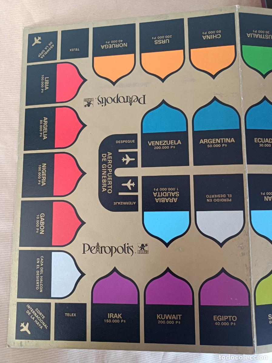 Juguetes antiguos: JUEGO DE MESA PETR&Oacute;POLIS DE BORR&Aacute;S - Foto 15