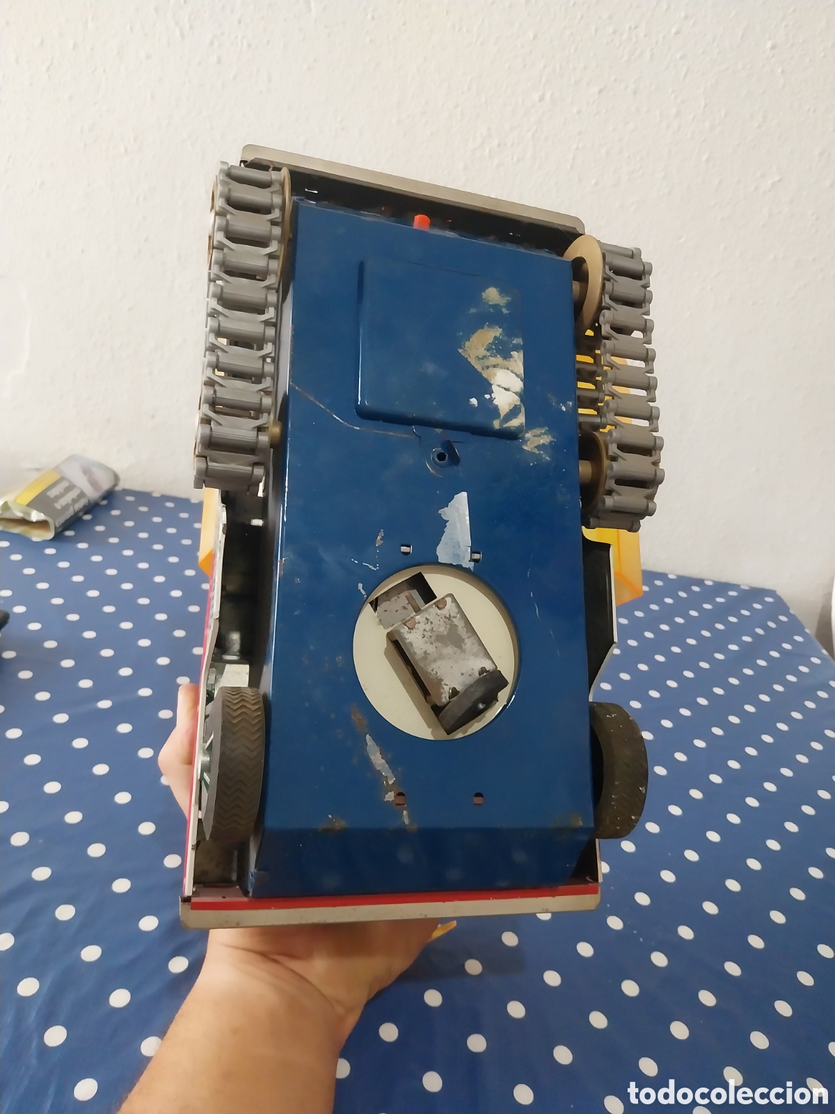 Juguetes antiguos: Veh&iacute;culo comandos del espacio de EGE.Para piezas - Foto 8