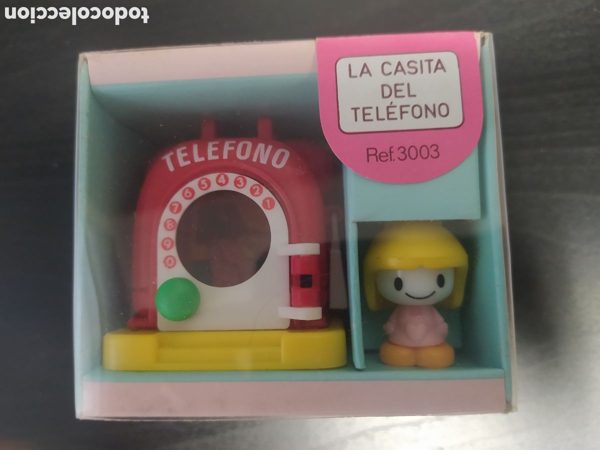 Juguetes antiguos: LA CASITA DEL TEL&Eacute;FONO GEYPER