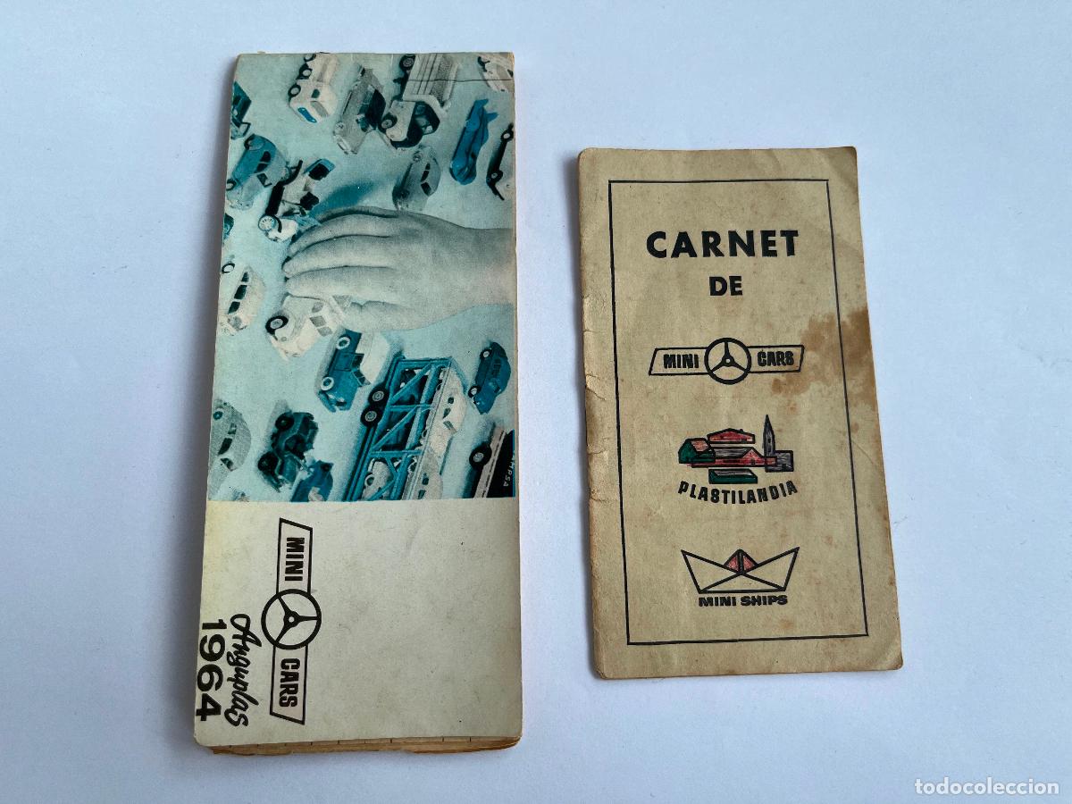 Juguetes antiguos: ANGUPLAS - CATALOGO 1964 Y CARNET