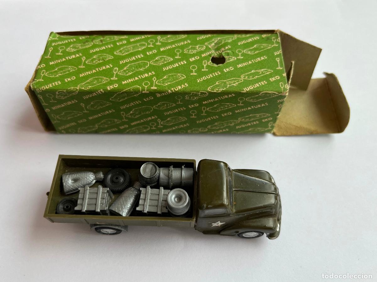 Juguetes antiguos: EKO - CAMION MILITAR CON CARGA N&ordm; 4016