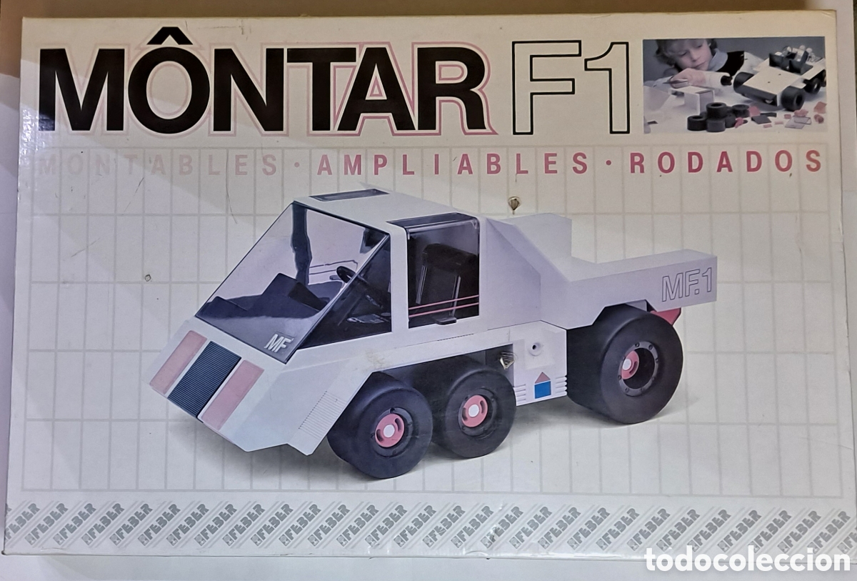 Juguetes antiguos: MONTAR F1 FEBER. NUEVO. SIN JUGAR. REF 520. MF1. MONTABLES. AMPLIABLES. RODADOS. INCLUYE TALADRO.
