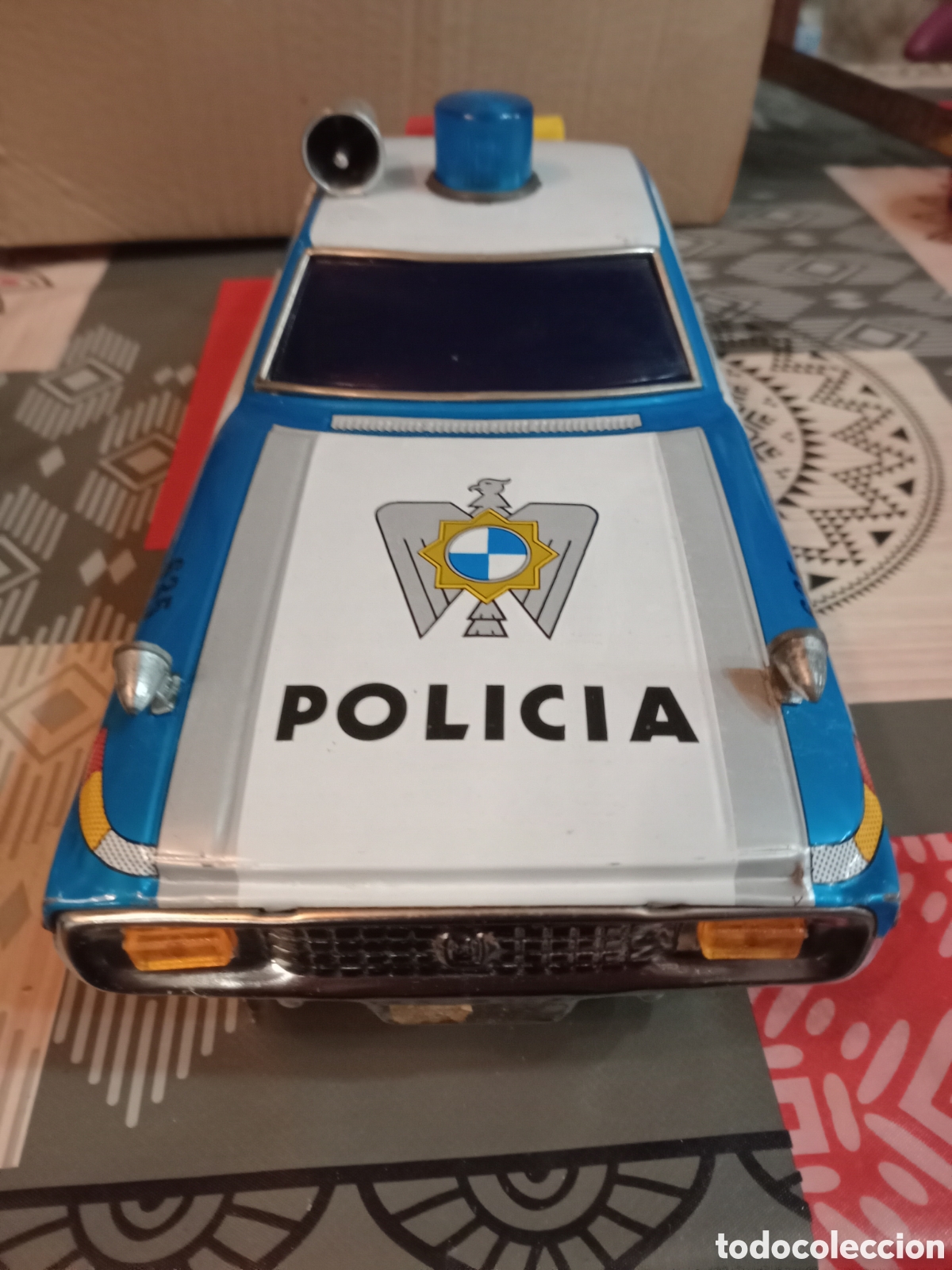Juguetes antiguos: Coche polic&iacute;a EGE IBI - Foto 6