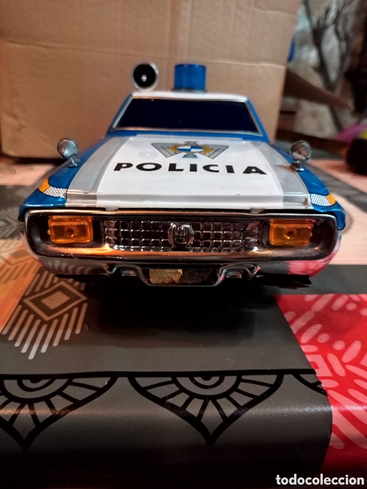 Juguetes antiguos: Coche polic&iacute;a EGE IBI - Foto 7