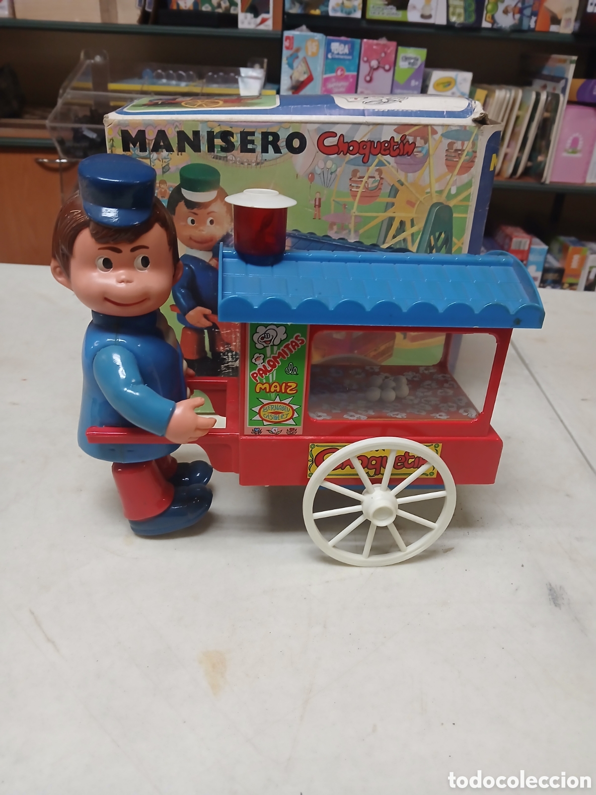 Juguetes antiguos: Manisero choquetin de bernabeu gisbert ref- 605 nuevo