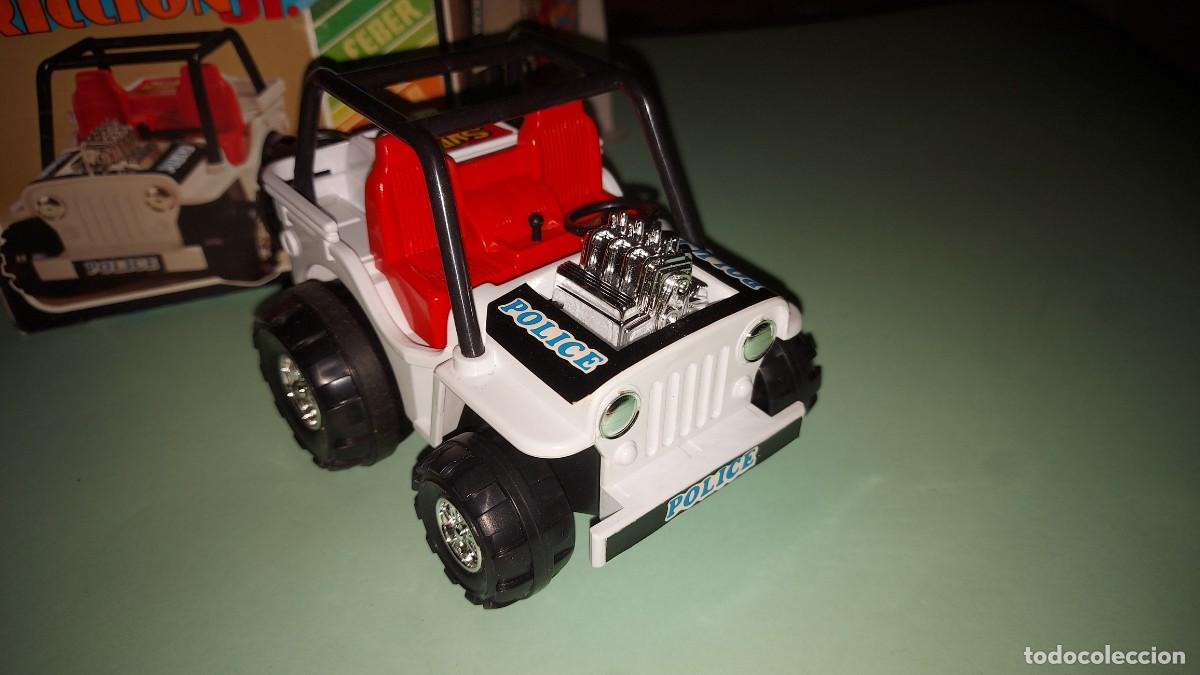 Juguetes antiguos: COCHE TODOTERRENO POLICIA, DE FEBER