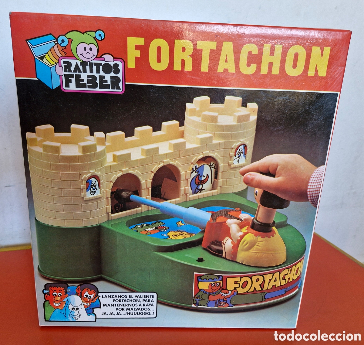 Juguetes antiguos: FORTACH&Oacute;N A PILAS.RATITOS FEBER 80'S.NUEVO EN CAJA.