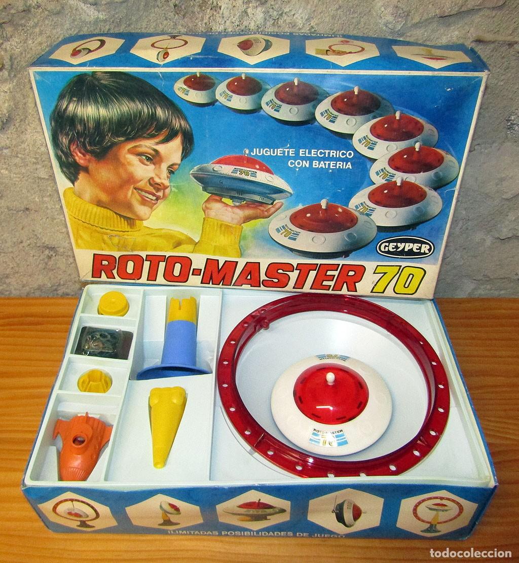 Juguetes antiguos: ROTOMASTER 70, DE GEYPER - EN SU CAJA ORIGINAL - A&Ntilde;OS 70 - FUNCIONANDO - ROTO-MASTER