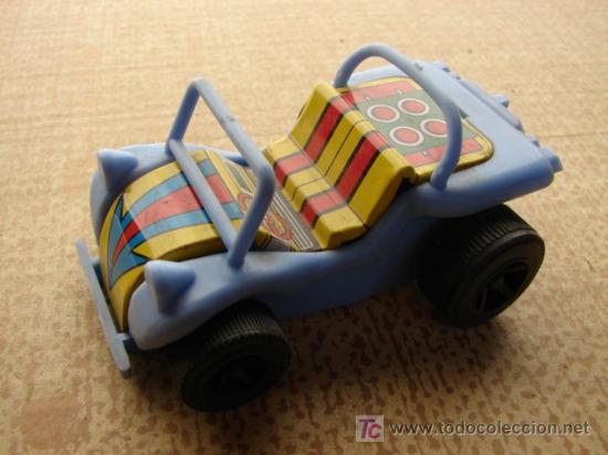 Juguetes antiguos de hojalata: BUGGY PLAYERO - JAPAN - Foto 1