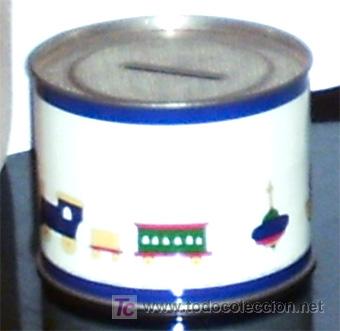 Juguetes antiguos de hojalata: HUCHA DE HOJALATA - Foto 2