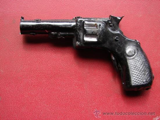 Juguetes antiguos de hojalata: PISTOLA DE HOJALATA - Foto 1